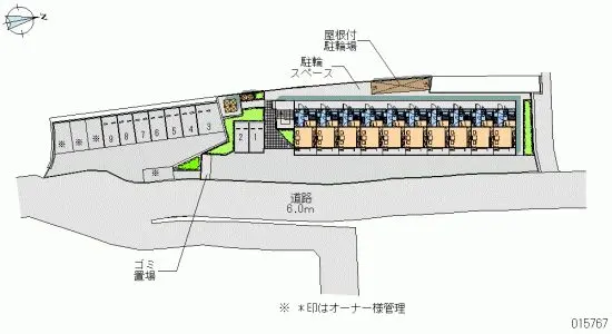 ★手数料０円★川西市平野　月極駐車場（LP）